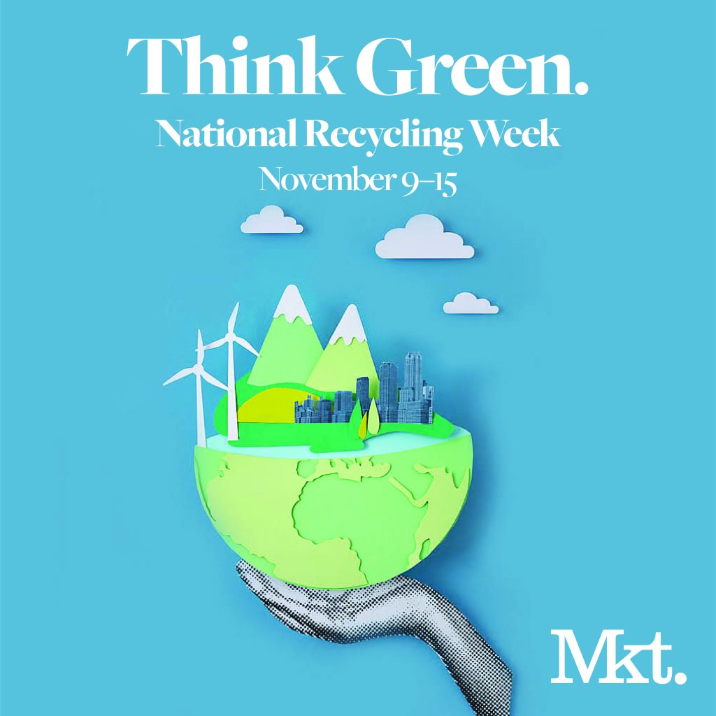 DOING YOUR BIT // National Recycling Week – Mkt. Communications